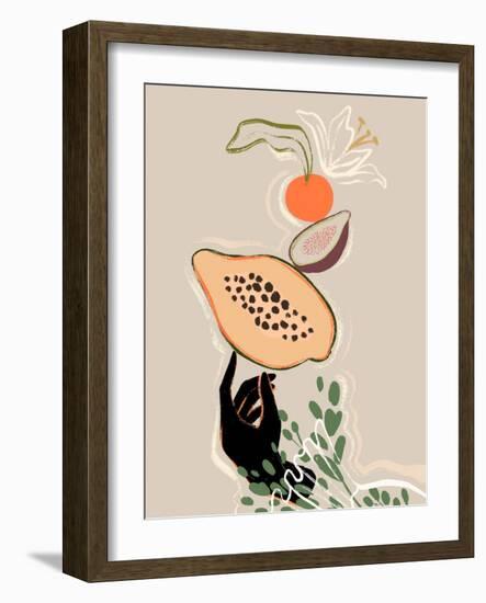 Balancing Fruits-Arty Guava-Framed Giclee Print