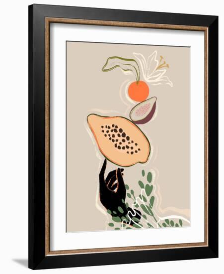 Balancing Fruits-Arty Guava-Framed Giclee Print