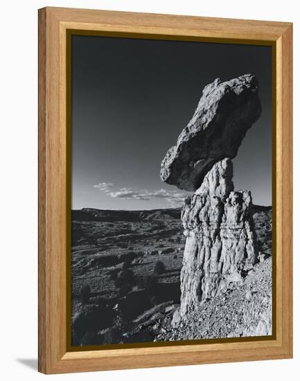 Balancing Rock, New Mexico, USA-Chris Simpson-Framed Premier Image Canvas