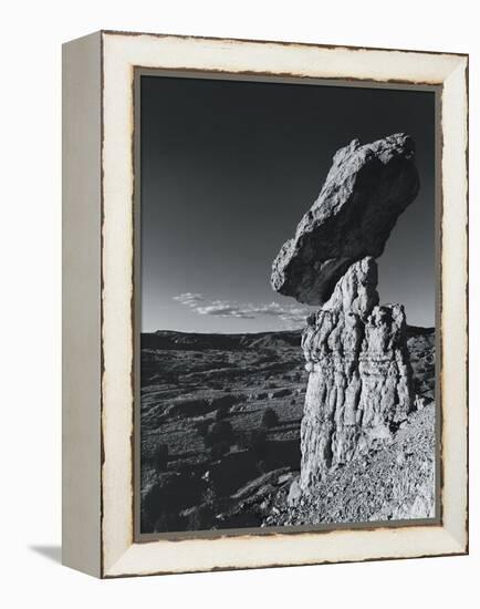 Balancing Rock, New Mexico, USA-Chris Simpson-Framed Premier Image Canvas