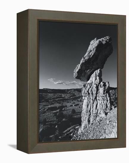 Balancing Rock, New Mexico, USA-Chris Simpson-Framed Premier Image Canvas