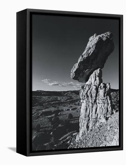Balancing Rock, New Mexico, USA-Chris Simpson-Framed Premier Image Canvas