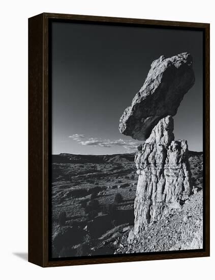 Balancing Rock, New Mexico, USA-Chris Simpson-Framed Premier Image Canvas