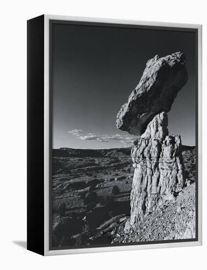 Balancing Rock, New Mexico, USA-Chris Simpson-Framed Premier Image Canvas