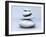 Balancing Stones. 3D Rendered Illustration-Spectral-Framed Photographic Print