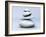 Balancing Stones. 3D Rendered Illustration-Spectral-Framed Photographic Print