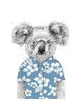 Summer Koala (Blue)-Balazs Solti-Art Print