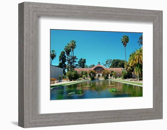Balboa Park in San Diego with Architecture.-Songquan Deng-Framed Photographic Print
