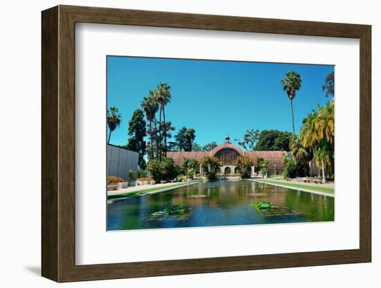 Balboa Park in San Diego with Architecture.-Songquan Deng-Framed Photographic Print