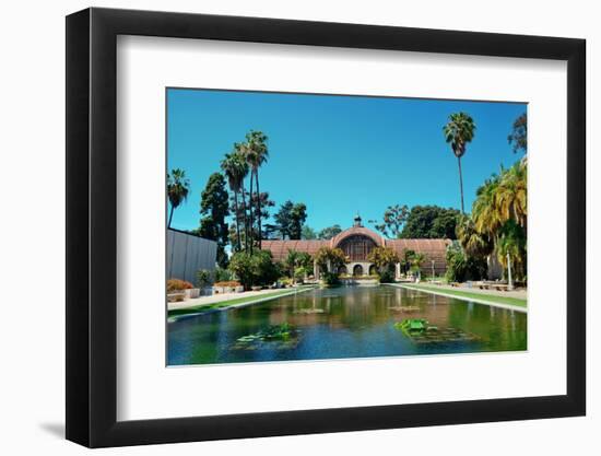 Balboa Park in San Diego with Architecture.-Songquan Deng-Framed Photographic Print