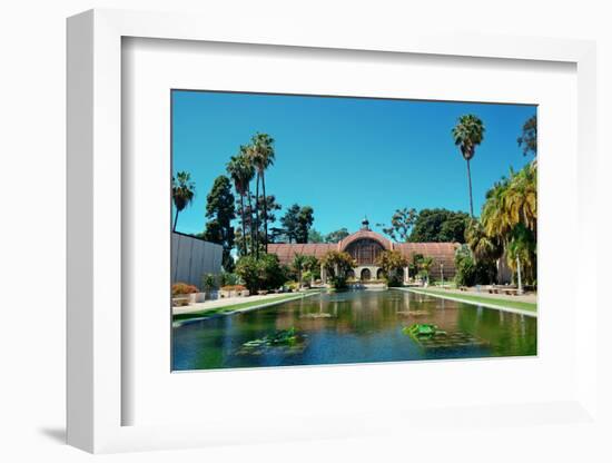 Balboa Park in San Diego with Architecture.-Songquan Deng-Framed Photographic Print