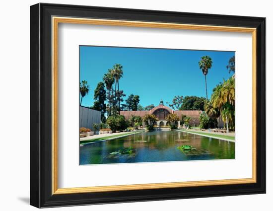 Balboa Park in San Diego with Architecture.-Songquan Deng-Framed Photographic Print