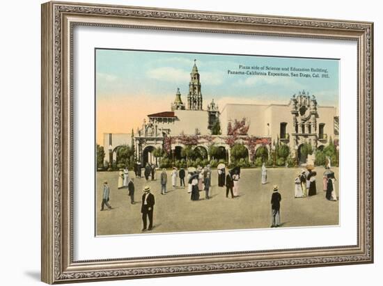 Balboa Park, Panama California Exposition, San Diego, California-null-Framed Art Print