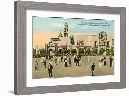 Balboa Park, Panama California Exposition, San Diego, California-null-Framed Art Print