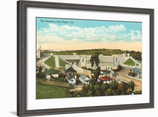 Balboa Stadium-null-Framed Art Print