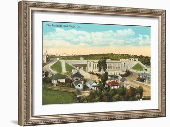 Balboa Stadium-null-Framed Art Print