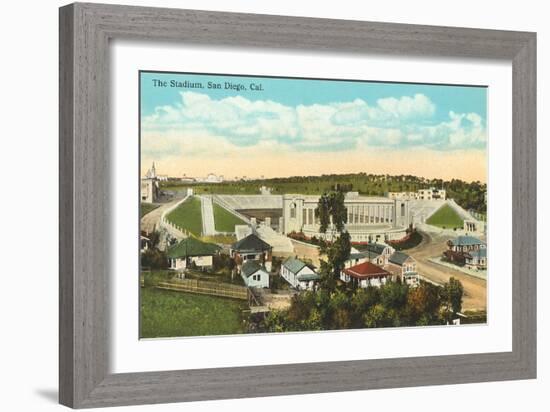 Balboa Stadium-null-Framed Art Print