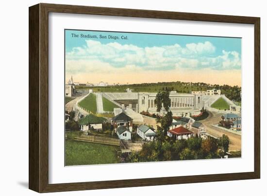 Balboa Stadium-null-Framed Art Print