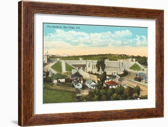 Balboa Stadium-null-Framed Art Print