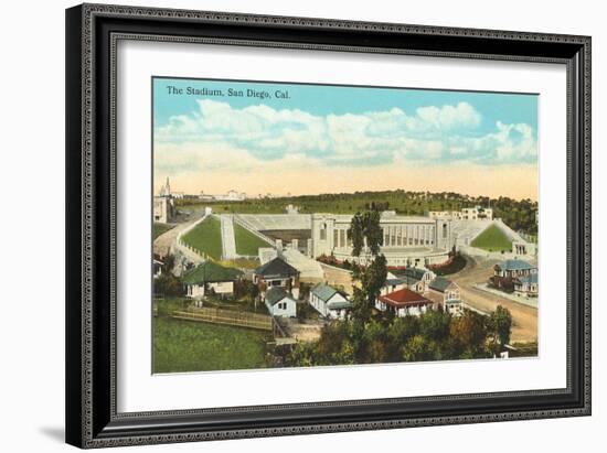 Balboa Stadium-null-Framed Art Print