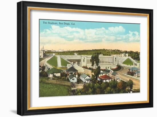 Balboa Stadium-null-Framed Art Print