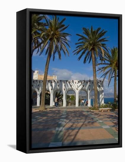 Balcon De Europa, Nerja, Costa Del Sol, Andalucia, Spain, Europe-Charles Bowman-Framed Premier Image Canvas