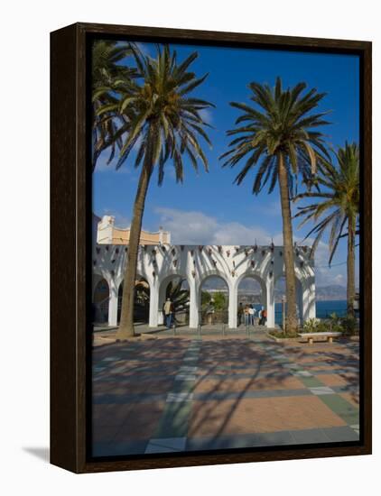 Balcon De Europa, Nerja, Costa Del Sol, Andalucia, Spain, Europe-Charles Bowman-Framed Premier Image Canvas