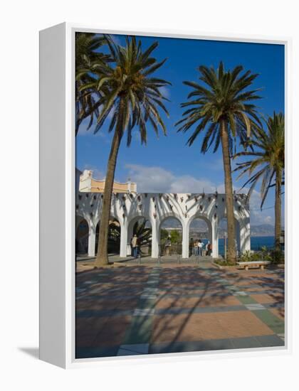 Balcon De Europa, Nerja, Costa Del Sol, Andalucia, Spain, Europe-Charles Bowman-Framed Premier Image Canvas