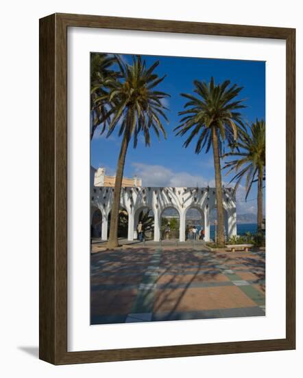 Balcon De Europa, Nerja, Costa Del Sol, Andalucia, Spain, Europe-Charles Bowman-Framed Photographic Print