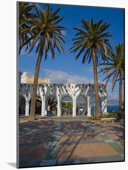 Balcon De Europa, Nerja, Costa Del Sol, Andalucia, Spain, Europe-Charles Bowman-Mounted Photographic Print