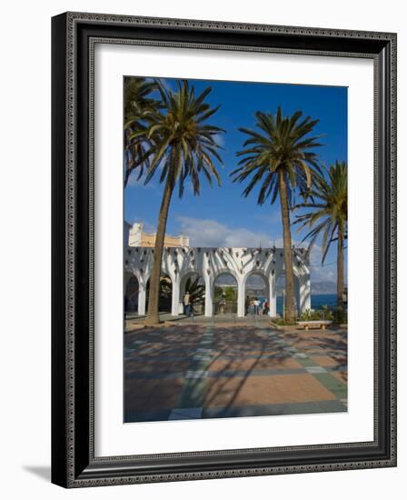 Balcon De Europa, Nerja, Costa Del Sol, Andalucia, Spain, Europe-Charles Bowman-Framed Photographic Print