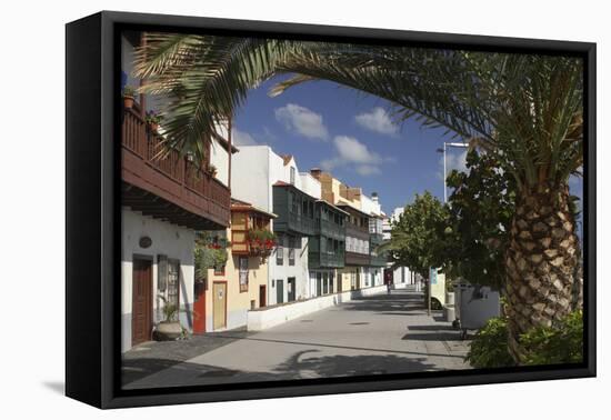 Balconies, Santa Cruz De La Palma, La Palma, Canary Islands, Spain, 2009-Peter Thompson-Framed Premier Image Canvas