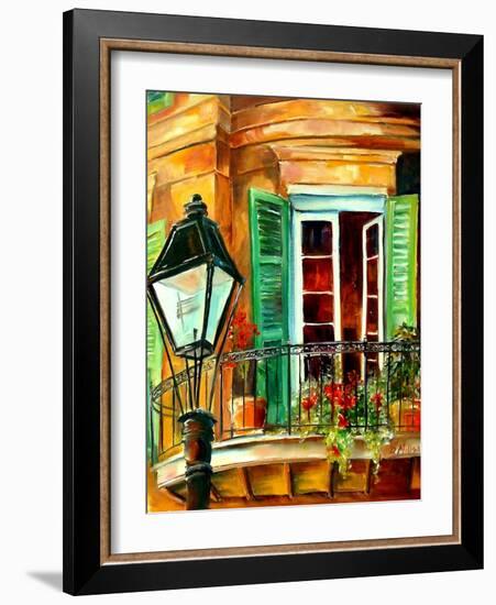 Balcony In The French Quarter-Diane Millsap-Framed Art Print