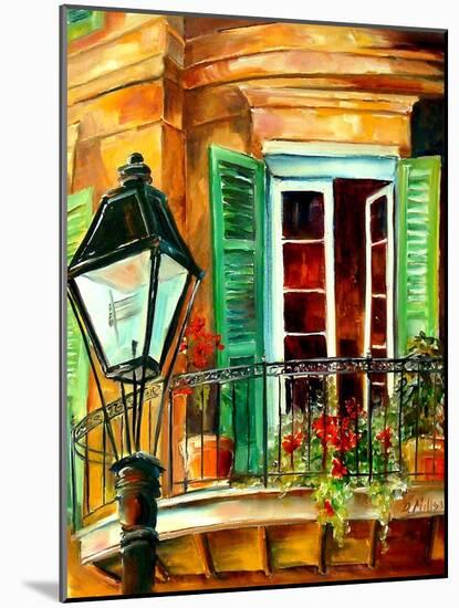 Balcony In The French Quarter-Diane Millsap-Mounted Art Print