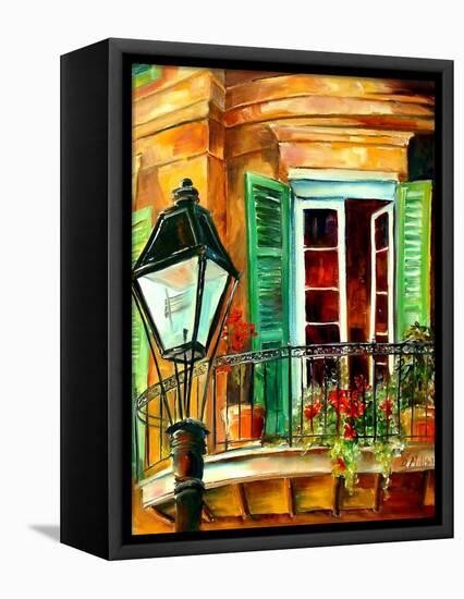 Balcony In The French Quarter-Diane Millsap-Framed Stretched Canvas