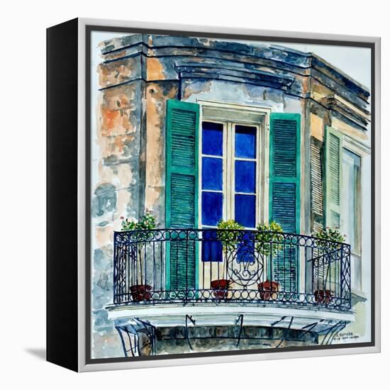 Balcony, New Orleans-Anthony Butera-Framed Premier Image Canvas