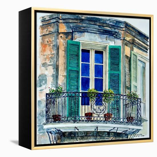 Balcony, New Orleans-Anthony Butera-Framed Premier Image Canvas