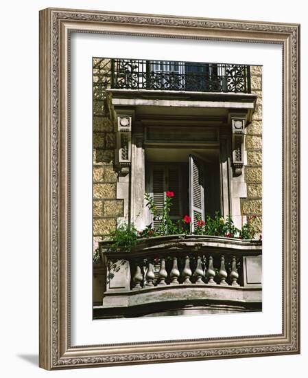 Balcony, Nice, France-Charles Sleicher-Framed Photographic Print