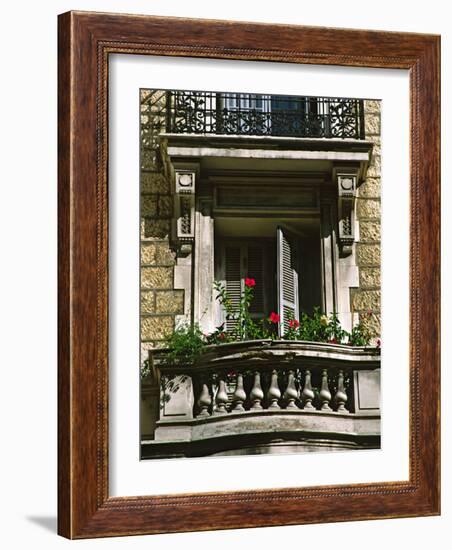 Balcony, Nice, France-Charles Sleicher-Framed Photographic Print