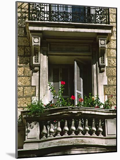 Balcony, Nice, France-Charles Sleicher-Mounted Photographic Print