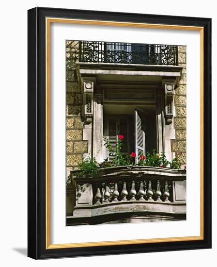 Balcony, Nice, France-Charles Sleicher-Framed Photographic Print