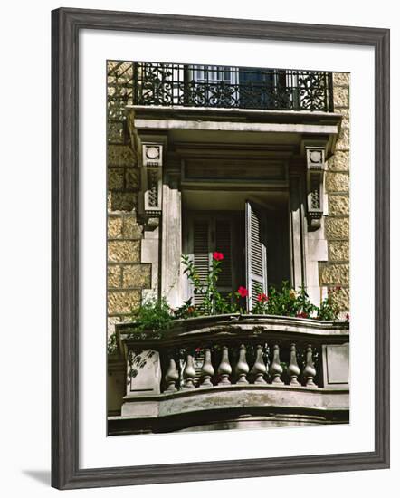 Balcony, Nice, France-Charles Sleicher-Framed Photographic Print