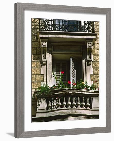 Balcony, Nice, France-Charles Sleicher-Framed Photographic Print