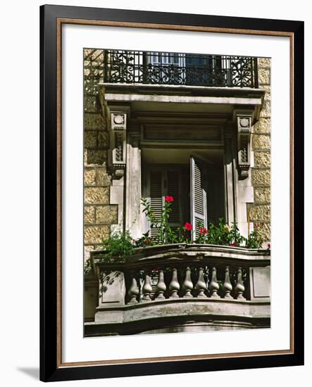 Balcony, Nice, France-Charles Sleicher-Framed Photographic Print