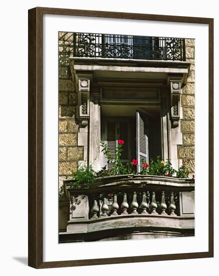 Balcony, Nice, France-Charles Sleicher-Framed Photographic Print