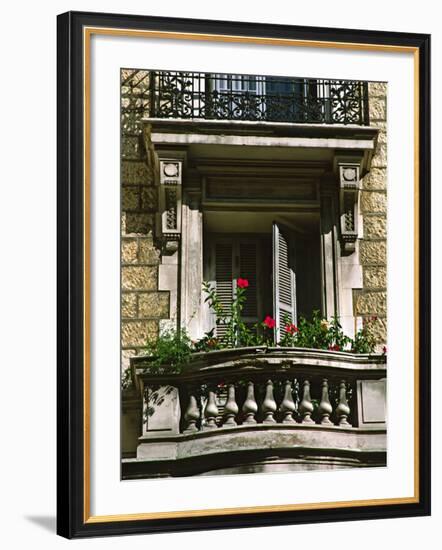 Balcony, Nice, France-Charles Sleicher-Framed Photographic Print