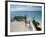 Balcony Overlooking Indian Ocean, Nungwi Beach, Island of Zanzibar, Tanzania, East Africa, Africa-Yadid Levy-Framed Photographic Print