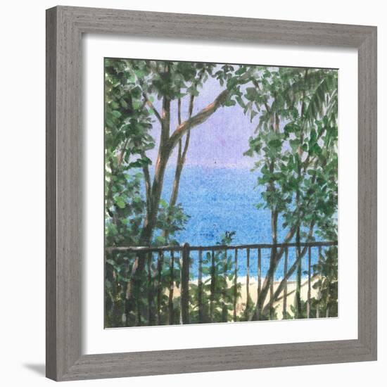 Balcony View, 2015-Lincoln Seligman-Framed Giclee Print