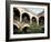 Balcony with Flowers and Trees, Puerto Rico-Greg Johnston-Framed Photographic Print