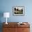 Balcony with Flowers and Trees, Puerto Rico-Greg Johnston-Framed Photographic Print displayed on a wall